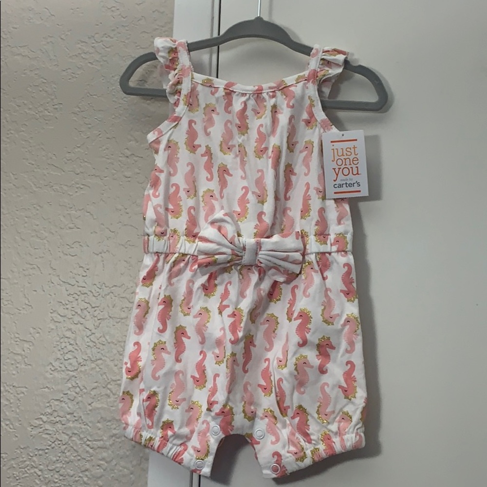 Just One You by Carter’s Girl’s Seahorse Romper